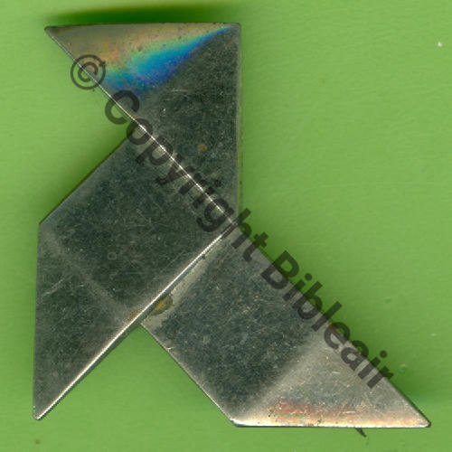 CROISIERE NOIRE AFRIQUE Gal VUILLEMIN... 1COCOTE Argentee SM Eping bascule Dos lisse Pliures apparentes Src.Y.GENTY 15Eur(x2) 